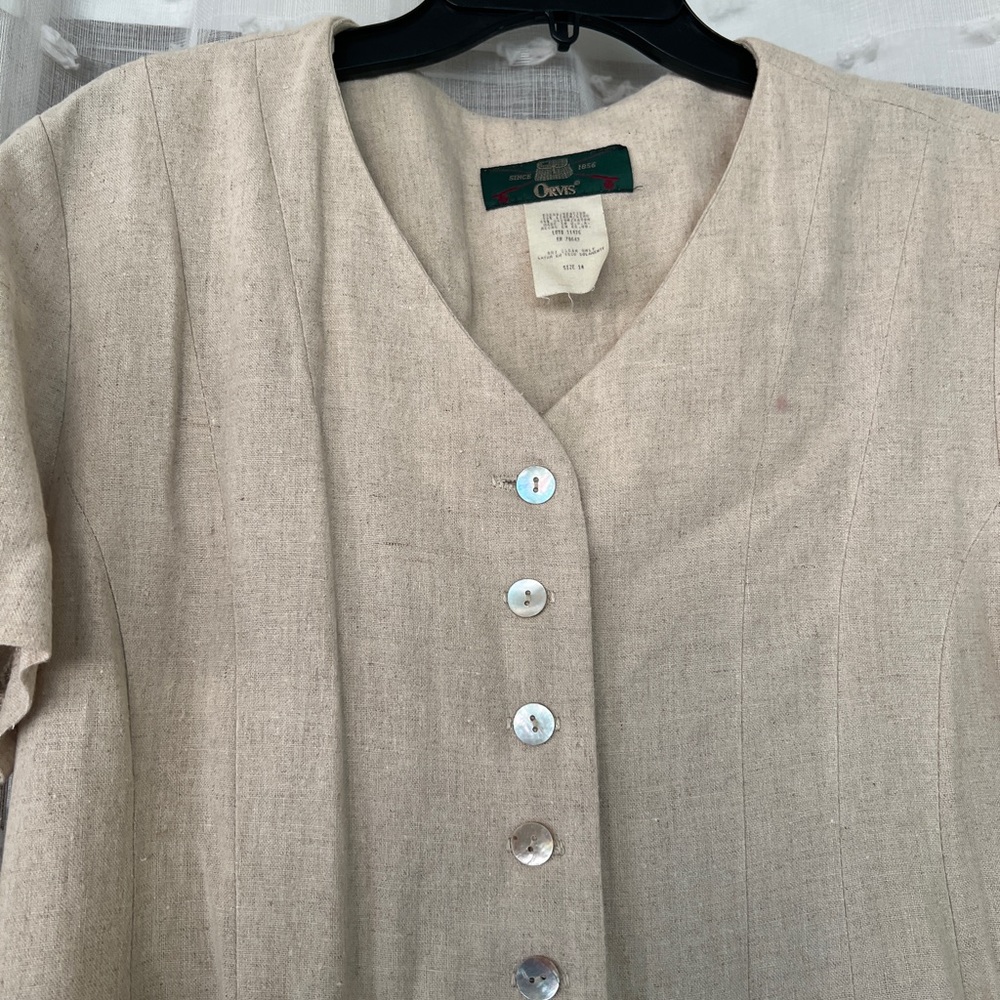 Orvis Beige Maxi Dress - Picture 2 of 7